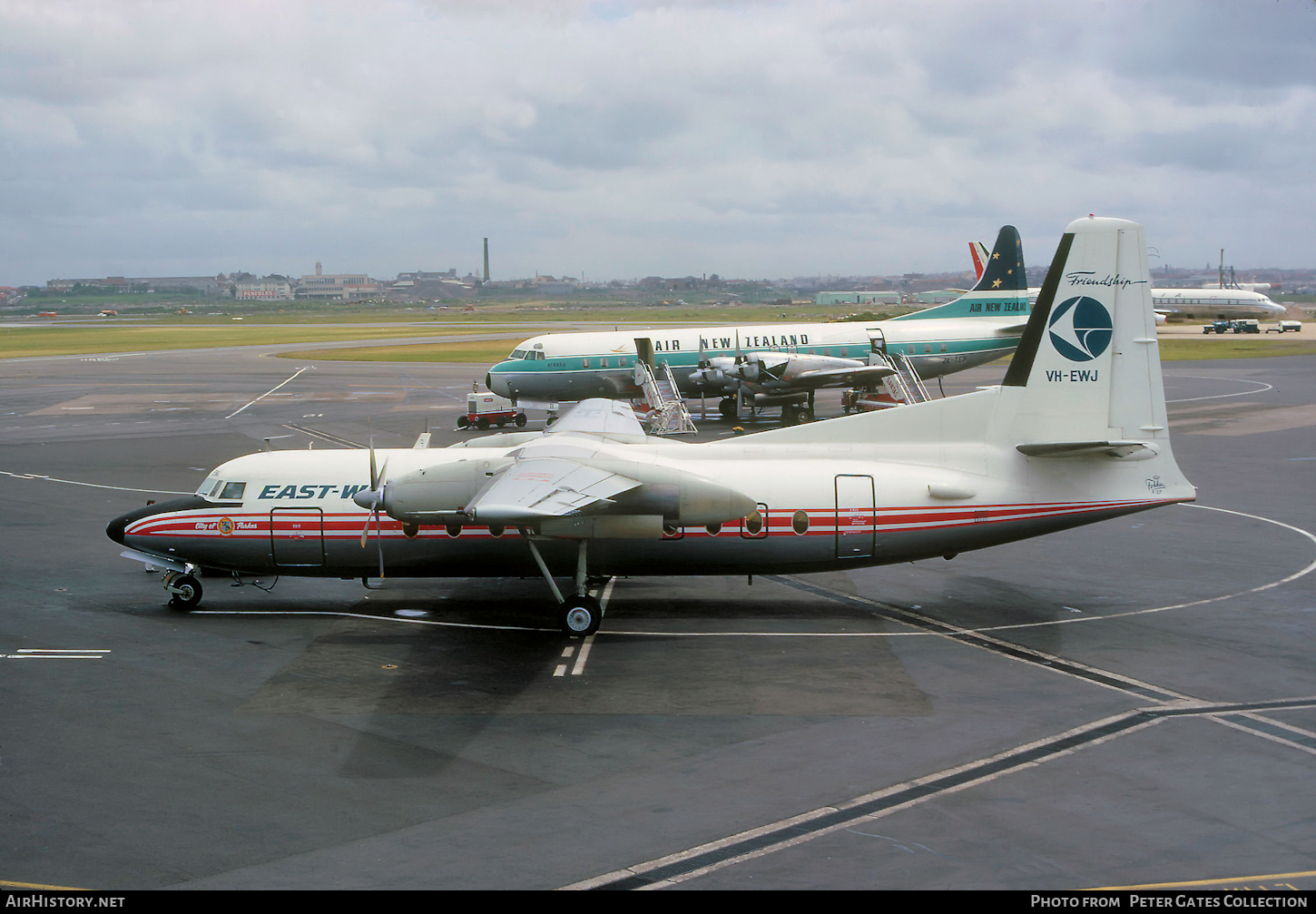 Aircraft Photo of VH-EWJ | Fokker F27-100 Friendship | East-West Airlines | AirHistory.net #73286