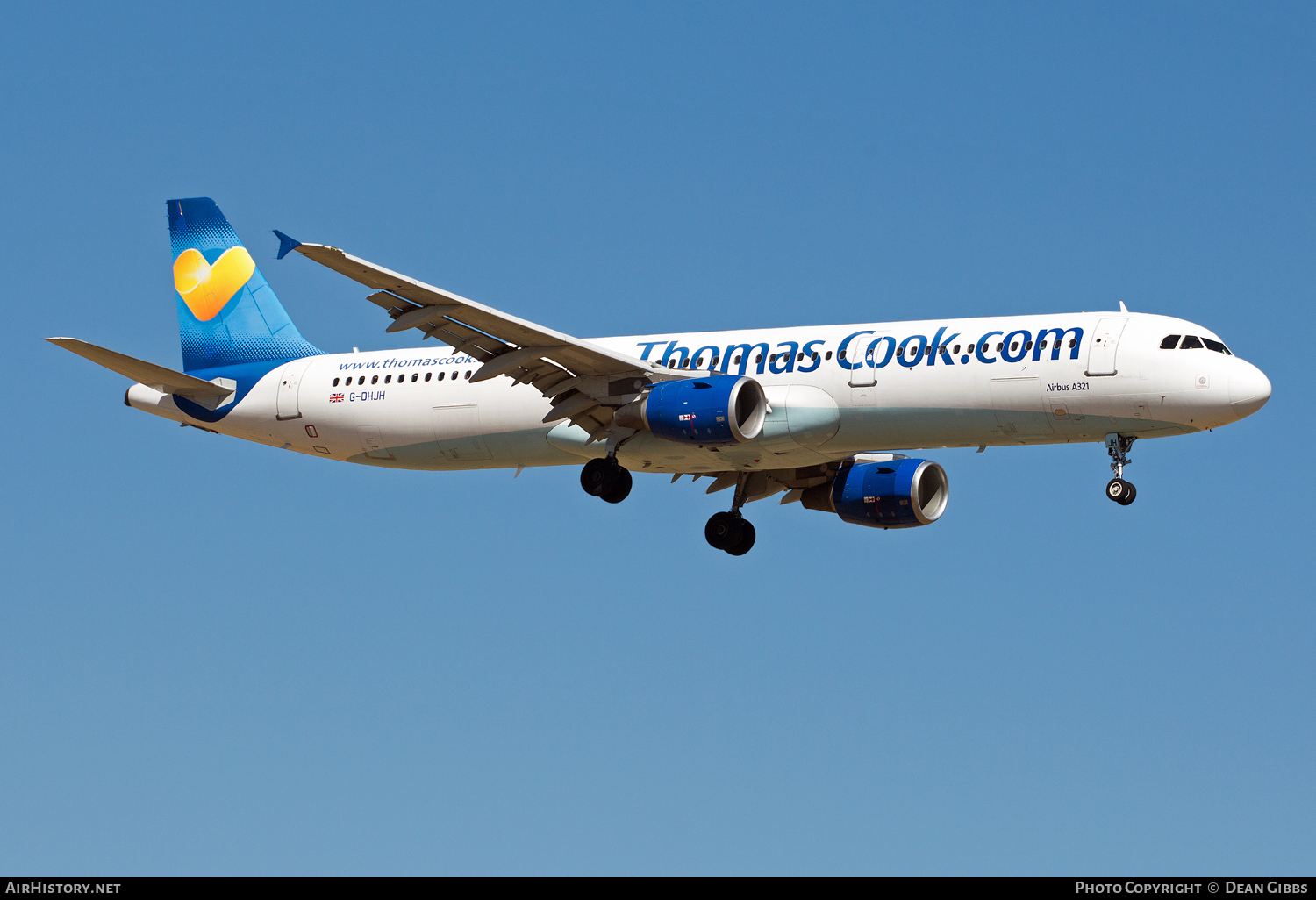 Aircraft Photo of G-DHJH | Airbus A321-211 | Thomas Cook Airlines | AirHistory.net #73295