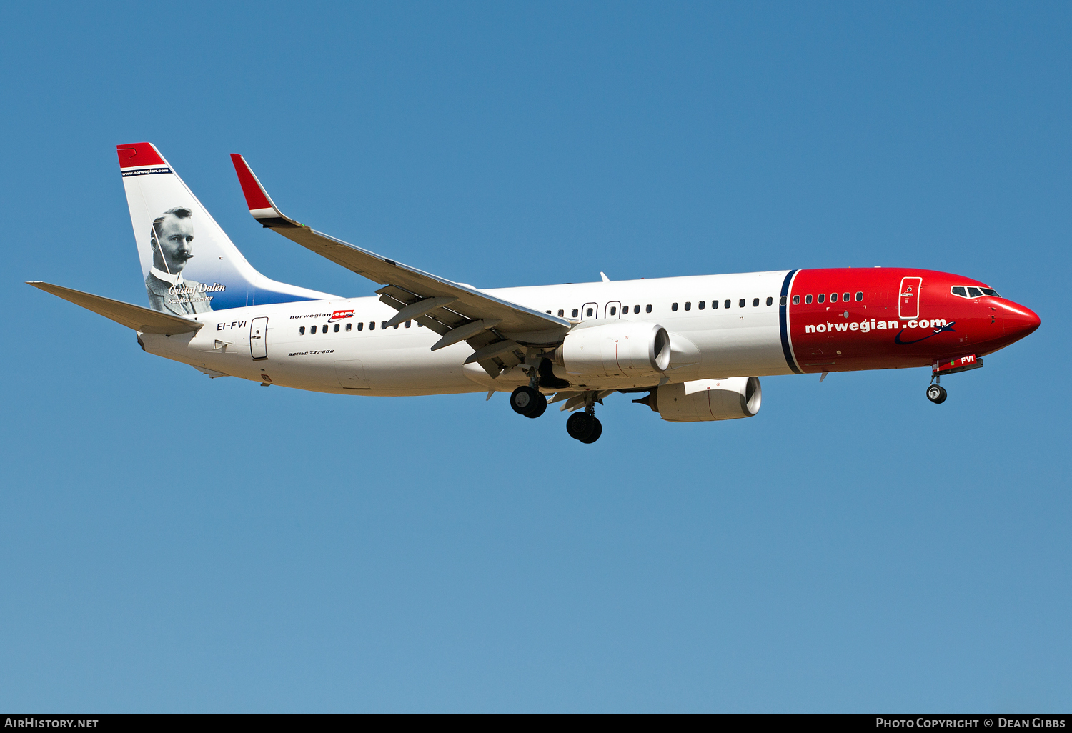 Aircraft Photo of EI-FVI | Boeing 737-800 | Norwegian | AirHistory.net #73308