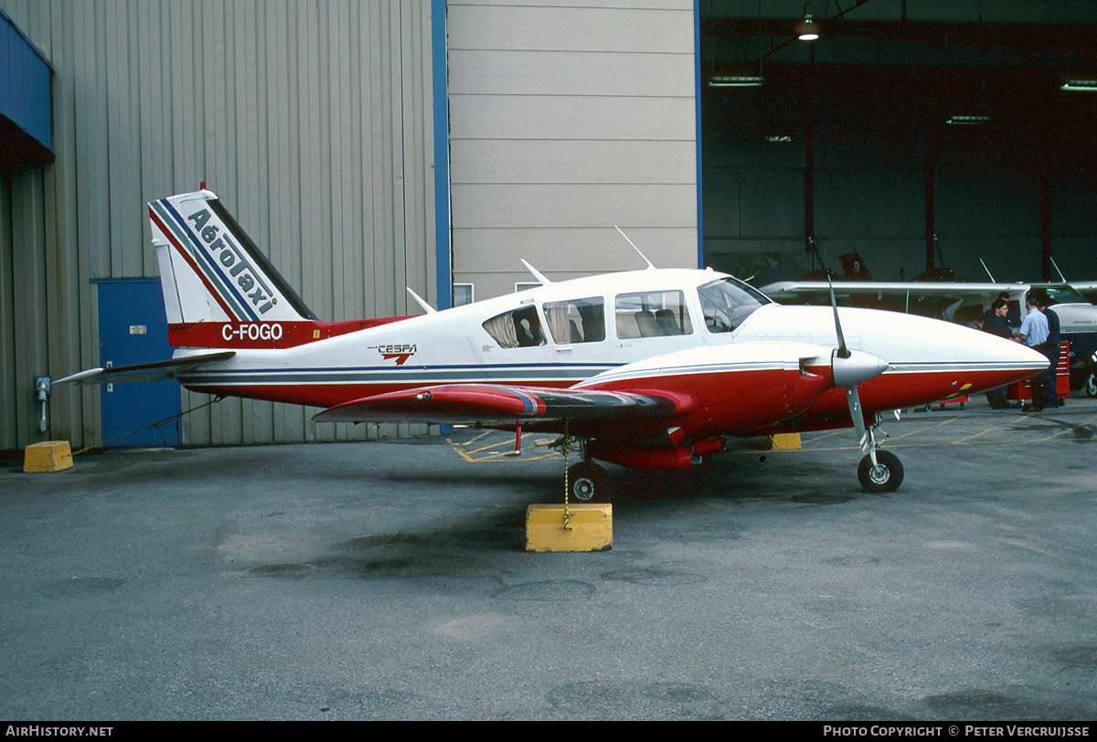 Aircraft Photo of C-FOGO | Piper PA-23-250 Aztec E | Aérotaxi | AirHistory.net #73311