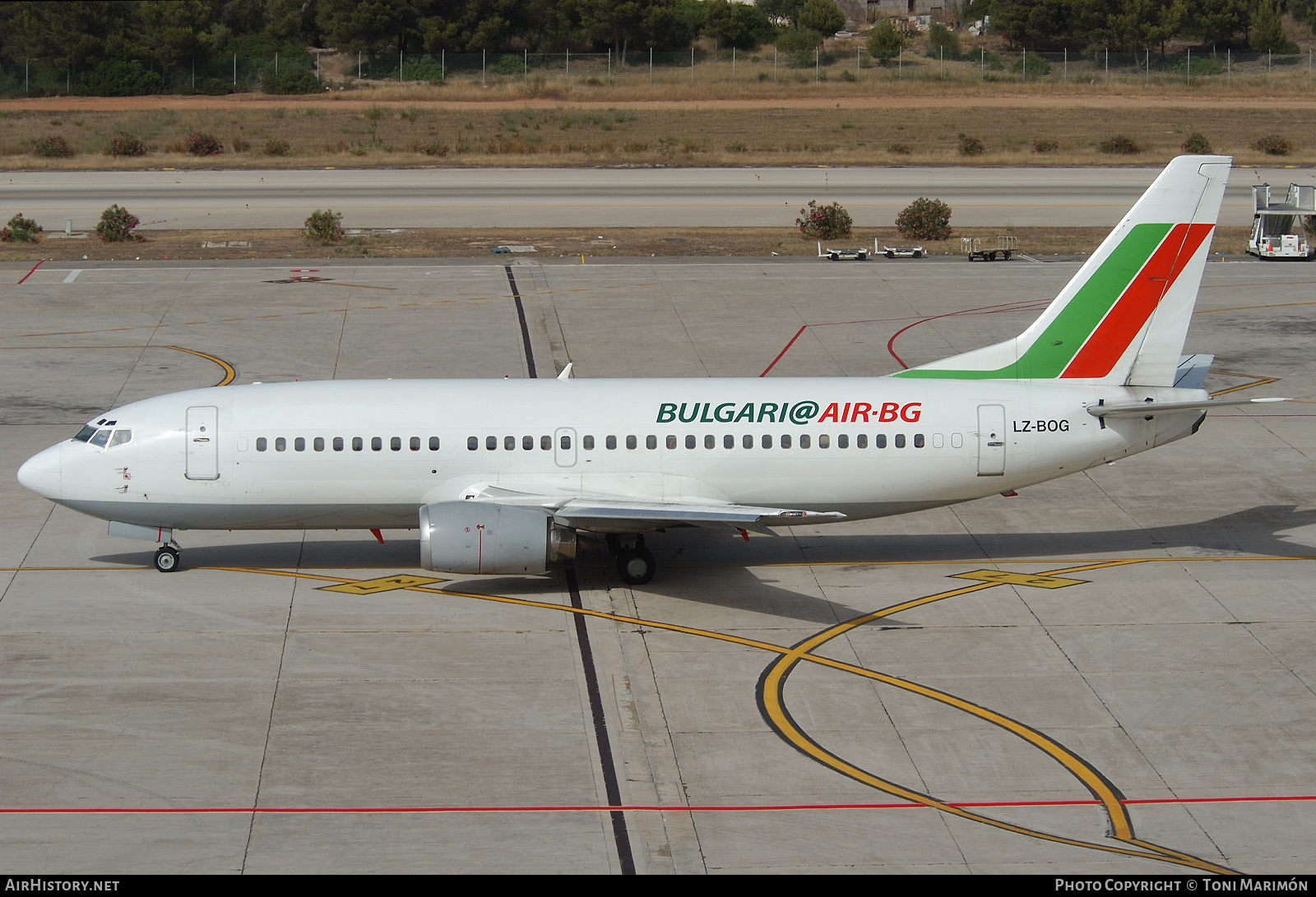 Aircraft Photo of LZ-BOG | Boeing 737-330 | Bulgaria Air | AirHistory.net #73315