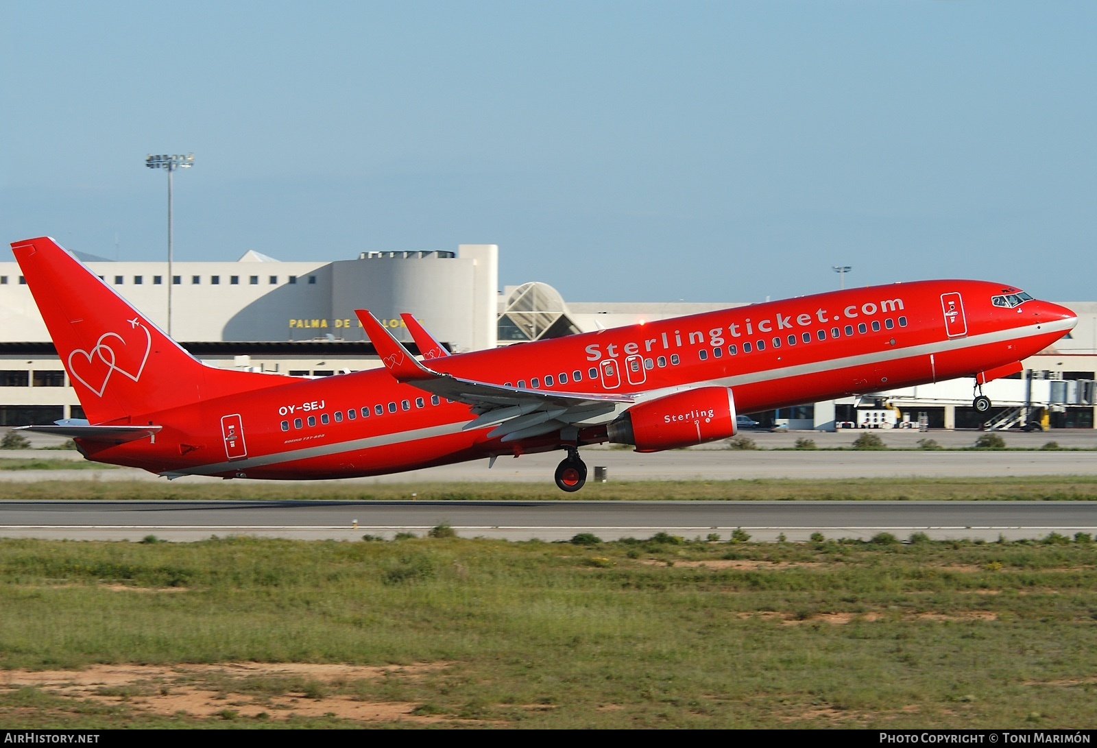 Aircraft Photo of OY-SEJ | Boeing 737-86Q | Sterling European Airlines | AirHistory.net #73325