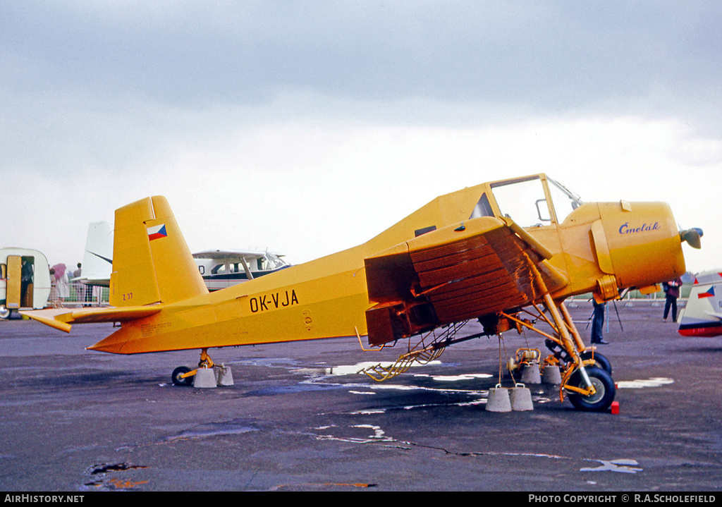 Aircraft Photo of OK-VJA | Zlin Z-37 Cmelak | AirHistory.net #73328