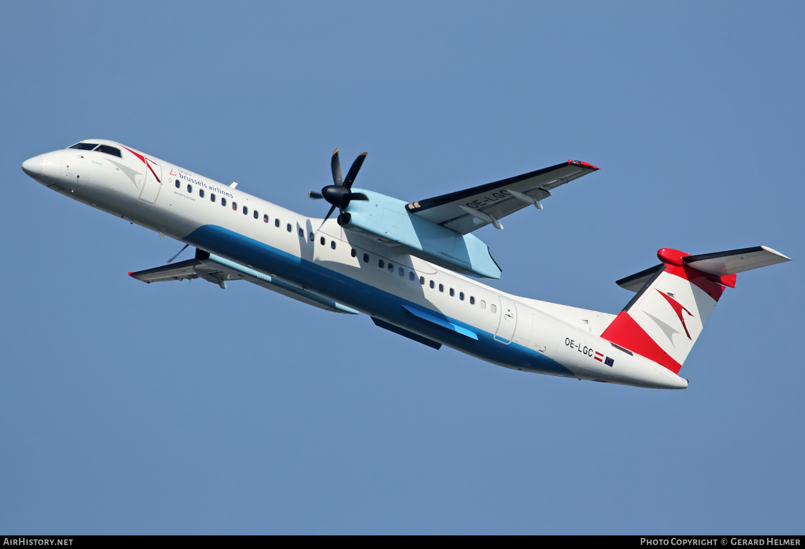 Aircraft Photo of OE-LGC | Bombardier DHC-8-402 Dash 8 | Brussels Airlines | AirHistory.net #73332