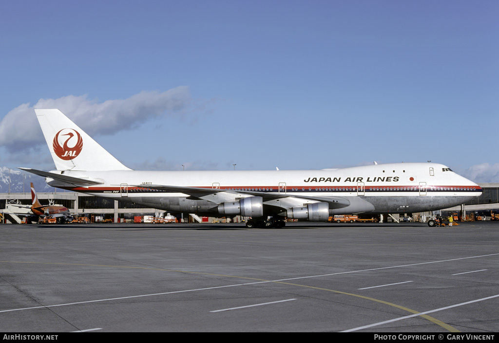 Aircraft Photo of JA8111 | Boeing 747-246B | Japan Air Lines - JAL | AirHistory.net #73346