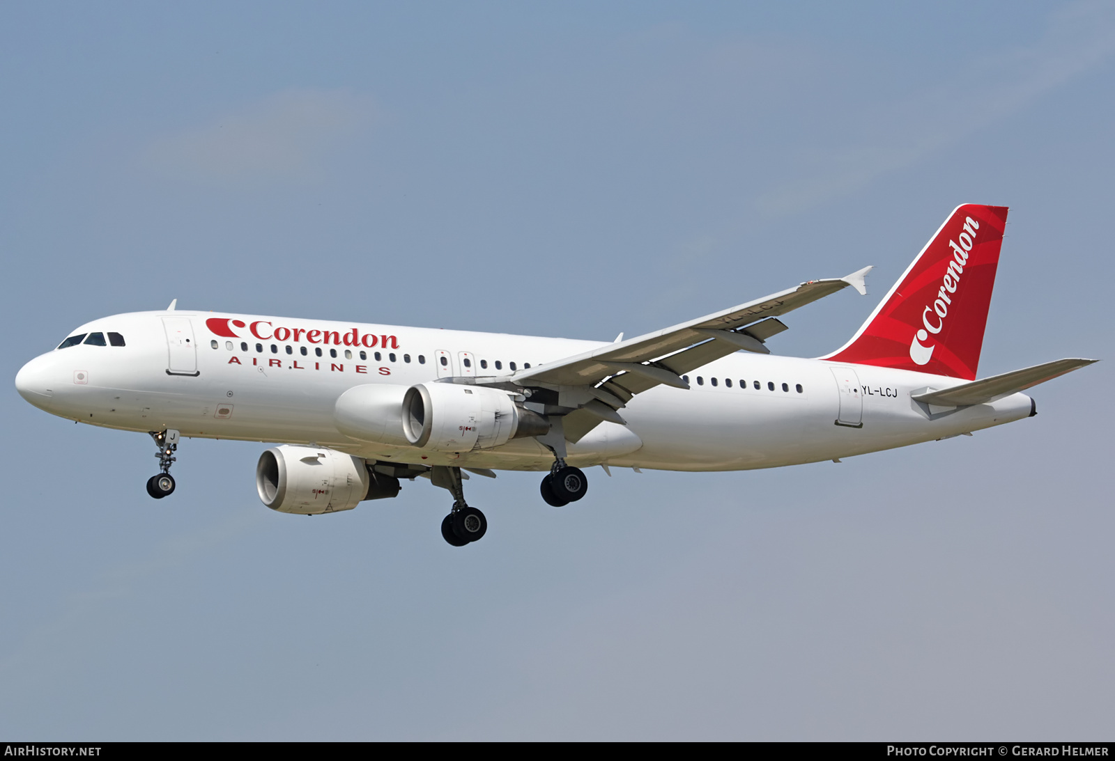 Aircraft Photo of YL-LCJ | Airbus A320-212 | Corendon Airlines | AirHistory.net #73357
