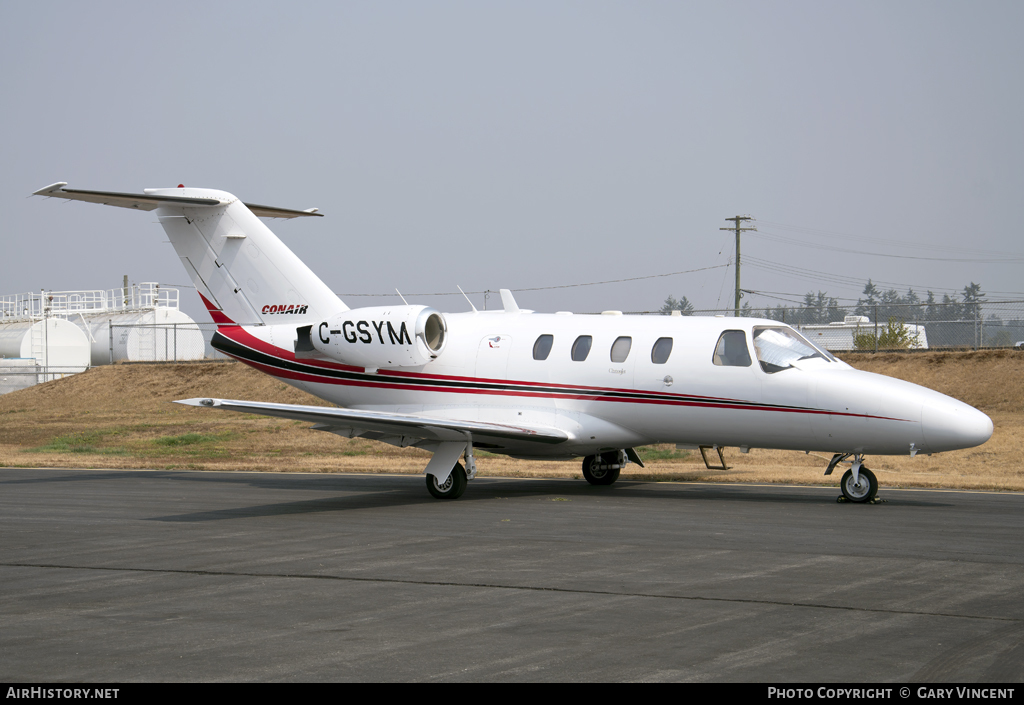 Aircraft Photo of C-GSYM | Cessna 525 CitationJet | Conair Aviation | AirHistory.net #73362
