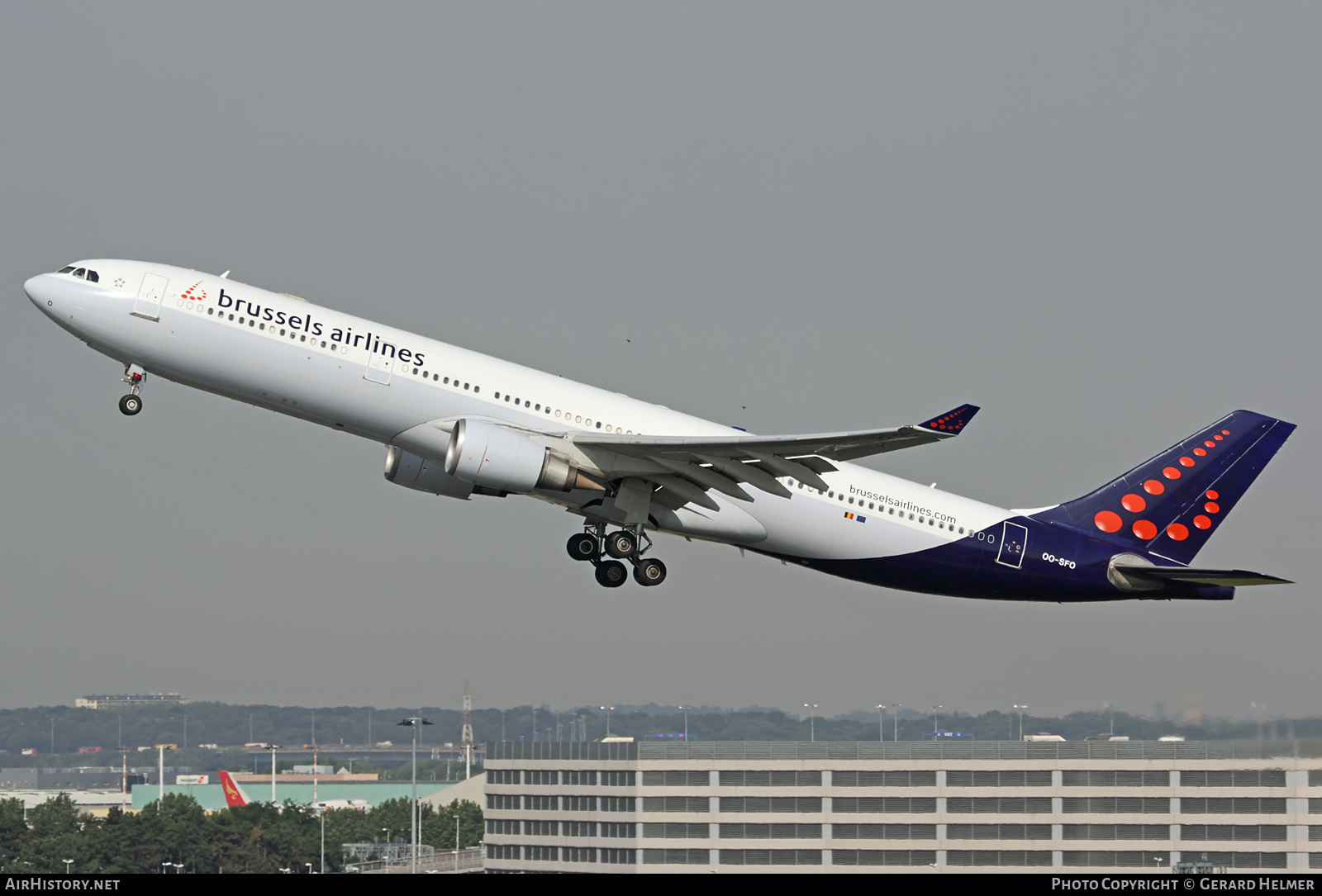 Aircraft Photo of OO-SFO | Airbus A330-301 | Brussels Airlines | AirHistory.net #73366