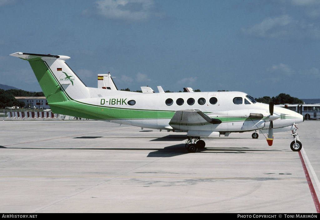 Aircraft Photo of D-IBHK | Beech 200 Super King Air | Air Albatros | AirHistory.net #73368