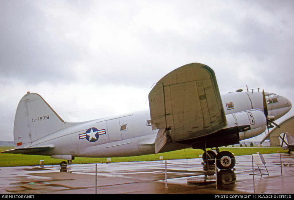 Aircraft Photo of 44-78018 / 0-78018 | Curtiss C-46D Commando | USA - Air Force | AirHistory.net #73375