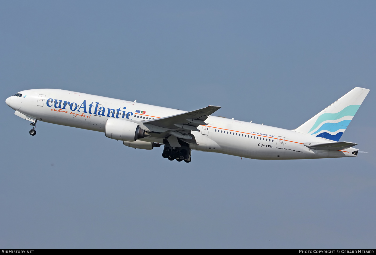 Aircraft Photo of CS-TFM | Boeing 777-212/ER | Euro Atlantic Airways | AirHistory.net #73376