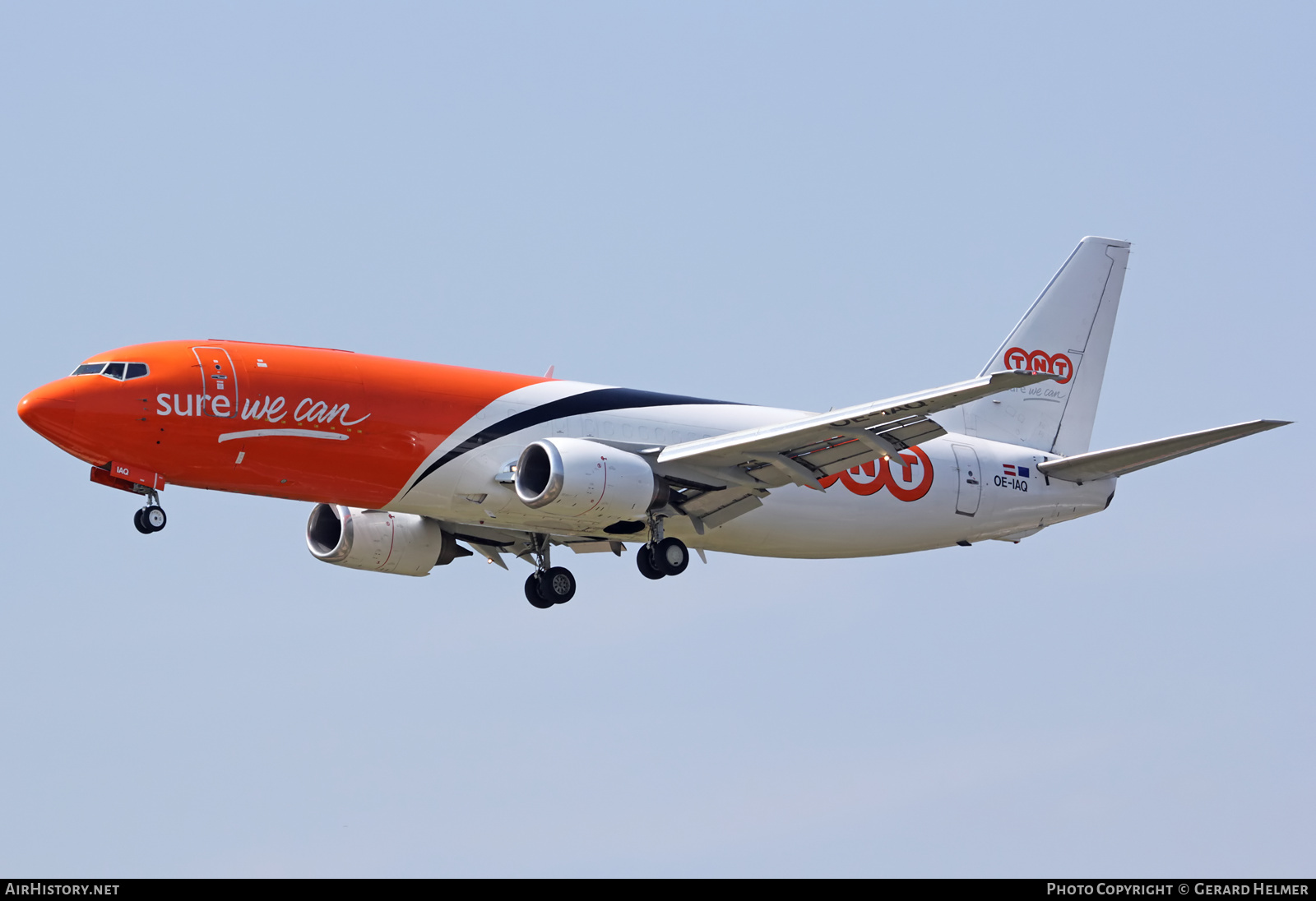 Aircraft Photo of OE-IAQ | Boeing 737-4M0(BDSF) | TNT Airways | AirHistory.net #73379