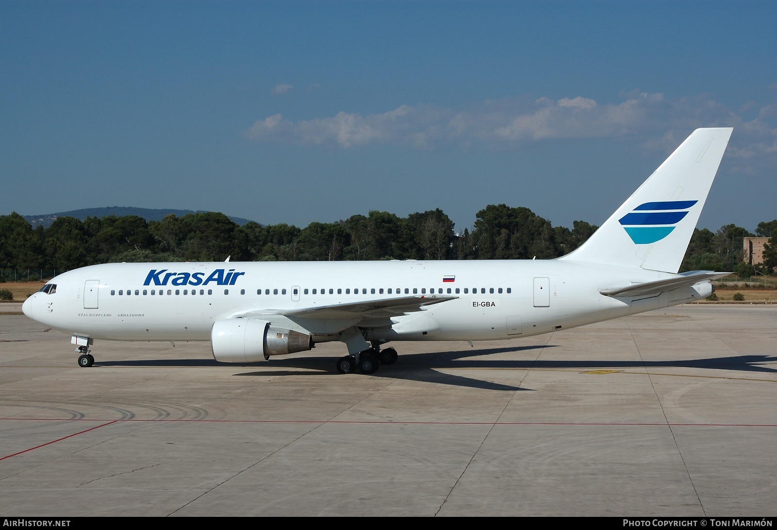 Aircraft Photo of EI-GBA | Boeing 767-266/ER | Kras Air | AirHistory.net #73386