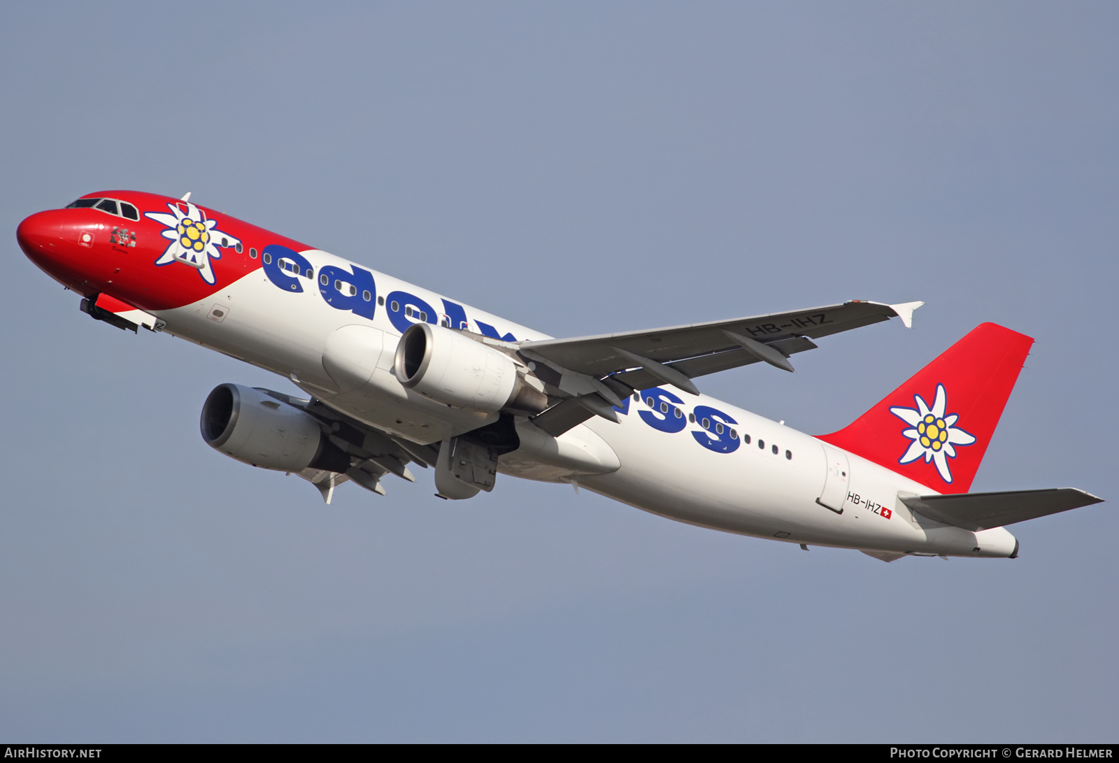 Aircraft Photo of HB-IHZ | Airbus A320-214 | Edelweiss Air | AirHistory.net #73407