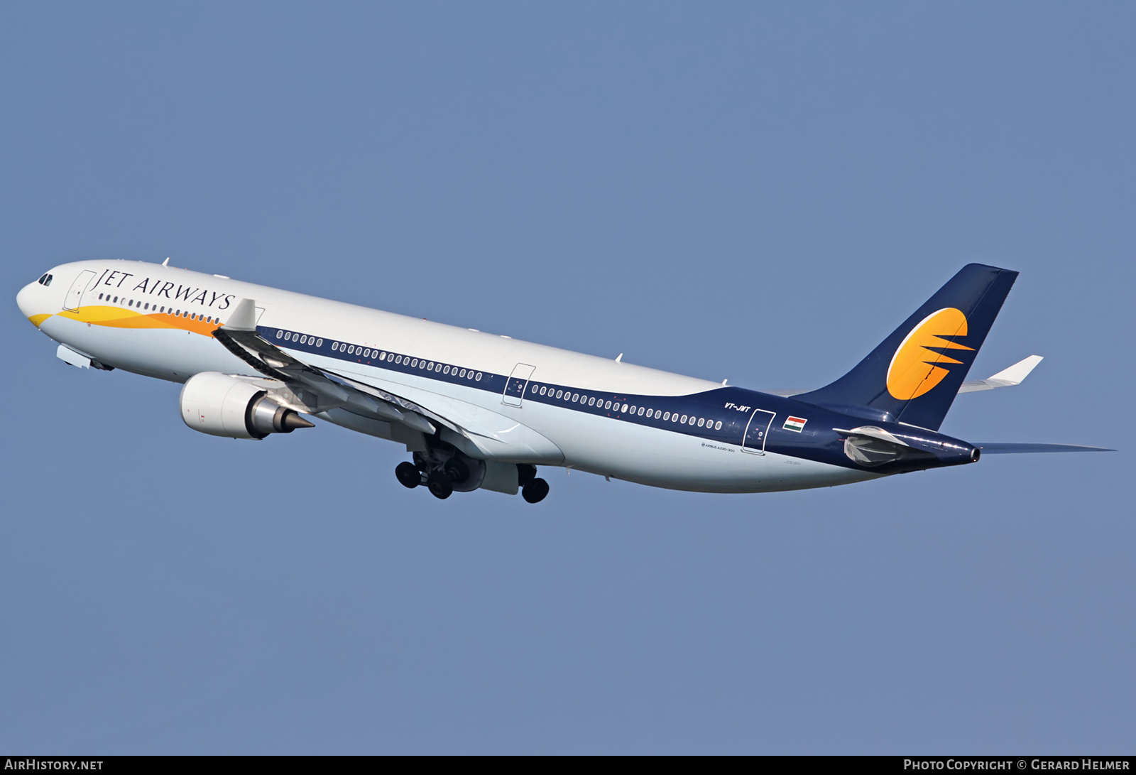 Aircraft Photo of VT-JWT | Airbus A330-302 | Jet Airways | AirHistory.net #73415
