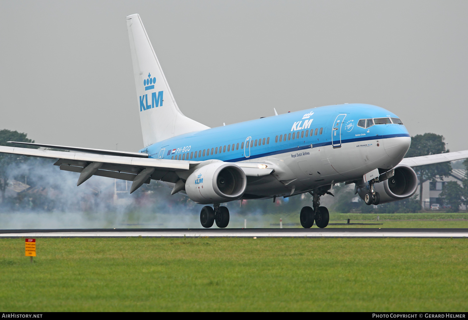 Aircraft Photo of PH-BGQ | Boeing 737-7K2 | KLM - Royal Dutch Airlines | AirHistory.net #73416