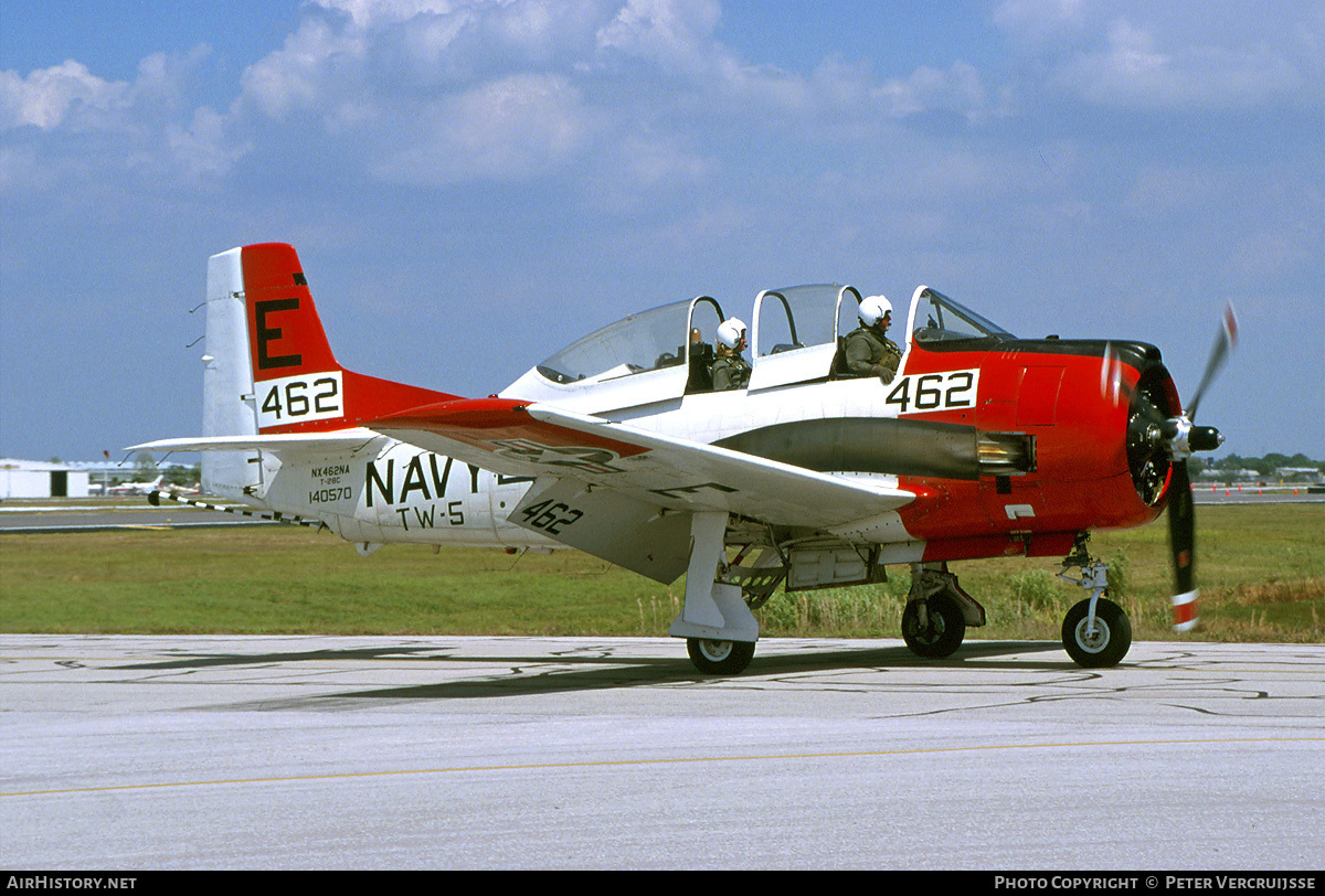 Aircraft Photo of N462NA / NX462NA / 140570 | North American T-28C Trojan | USA - Navy | AirHistory.net #73423