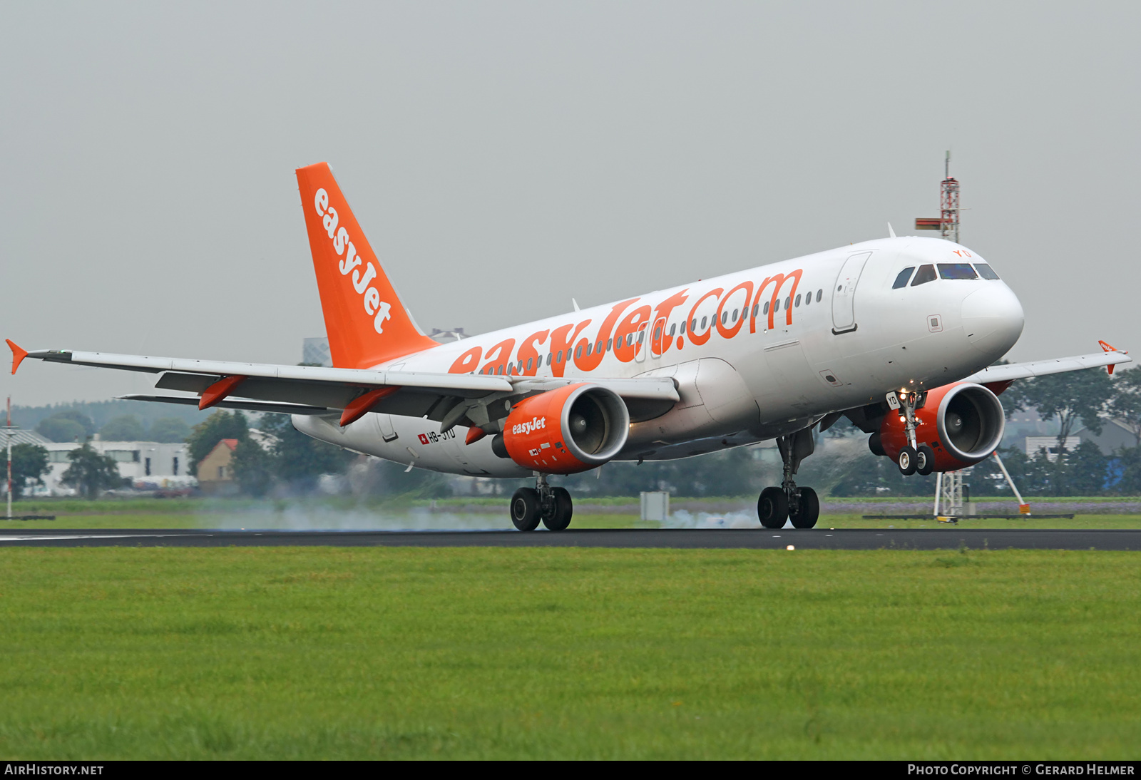 Aircraft Photo of HB-JYD | Airbus A320-214 | EasyJet | AirHistory.net #73425