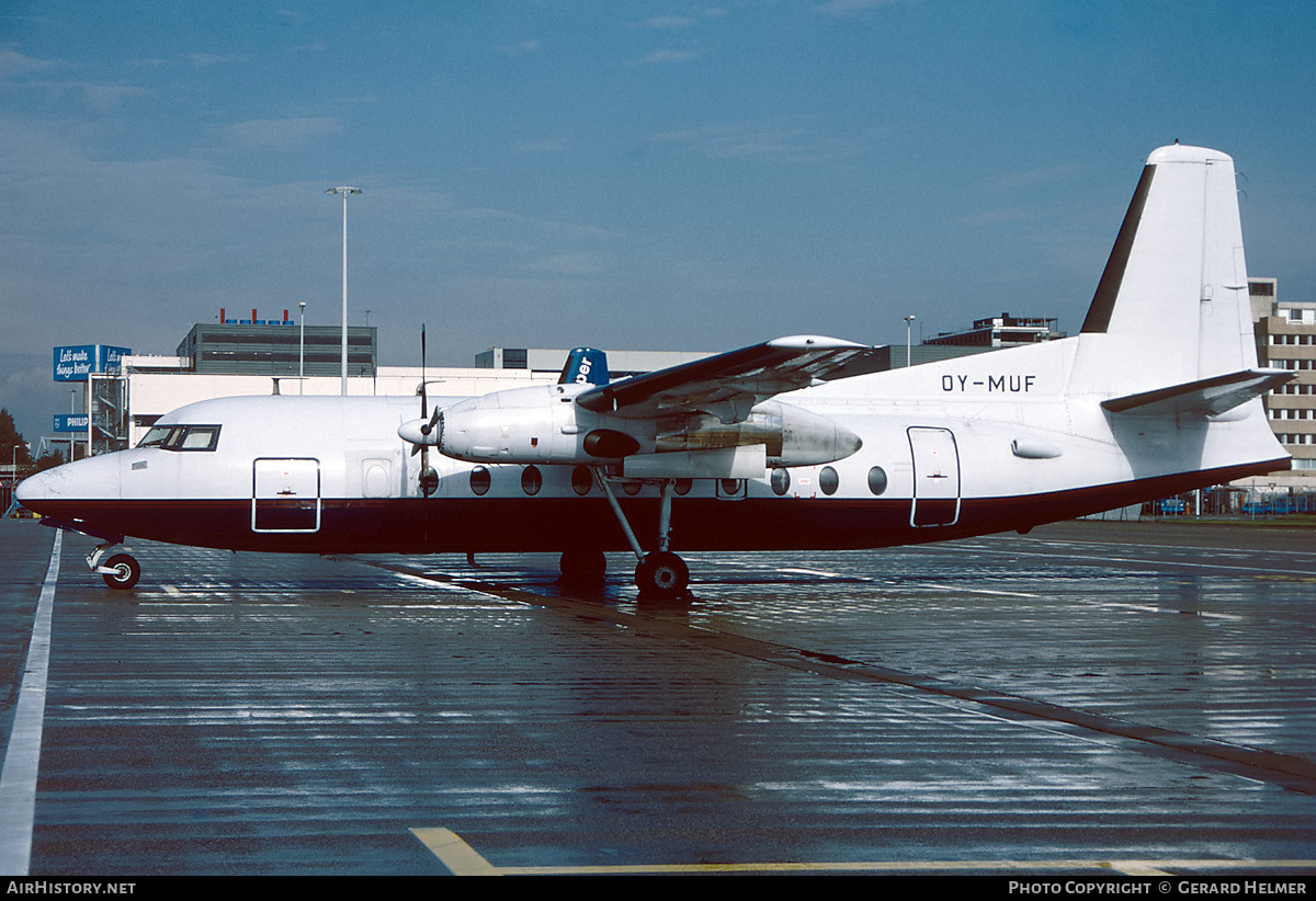 Aircraft Photo of OY-MUF | Fairchild F-27 | AirHistory.net #73429