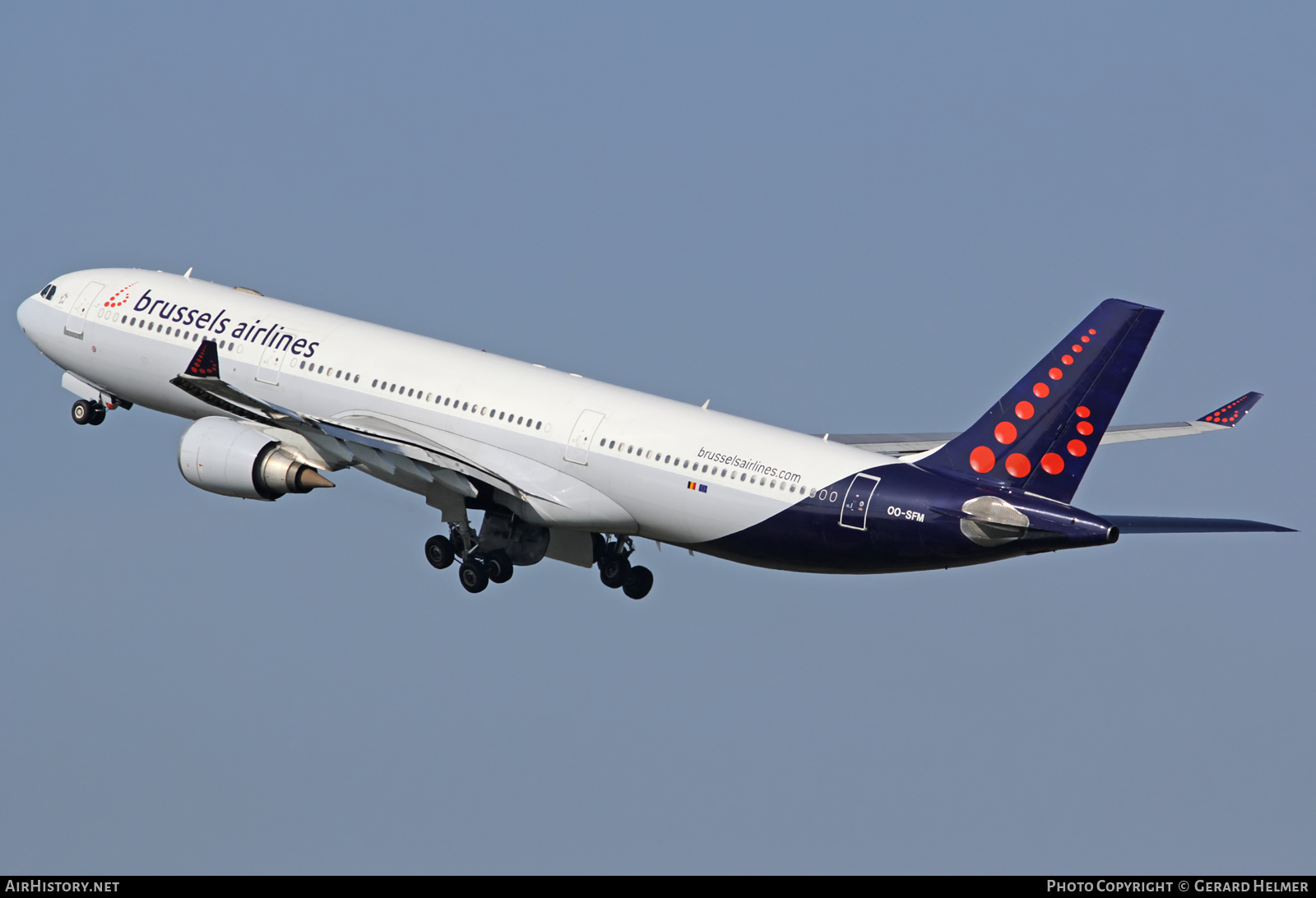 Aircraft Photo of OO-SFM | Airbus A330-301 | Brussels Airlines | AirHistory.net #73432