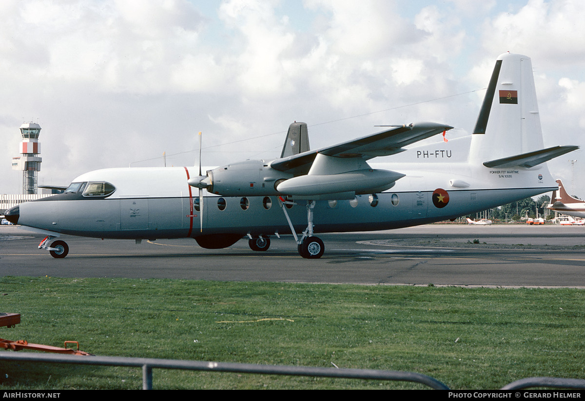 Aircraft Photo of PH-FTU | Fokker F27-200MAR Maritime | Angola - Air Force | AirHistory.net #73448