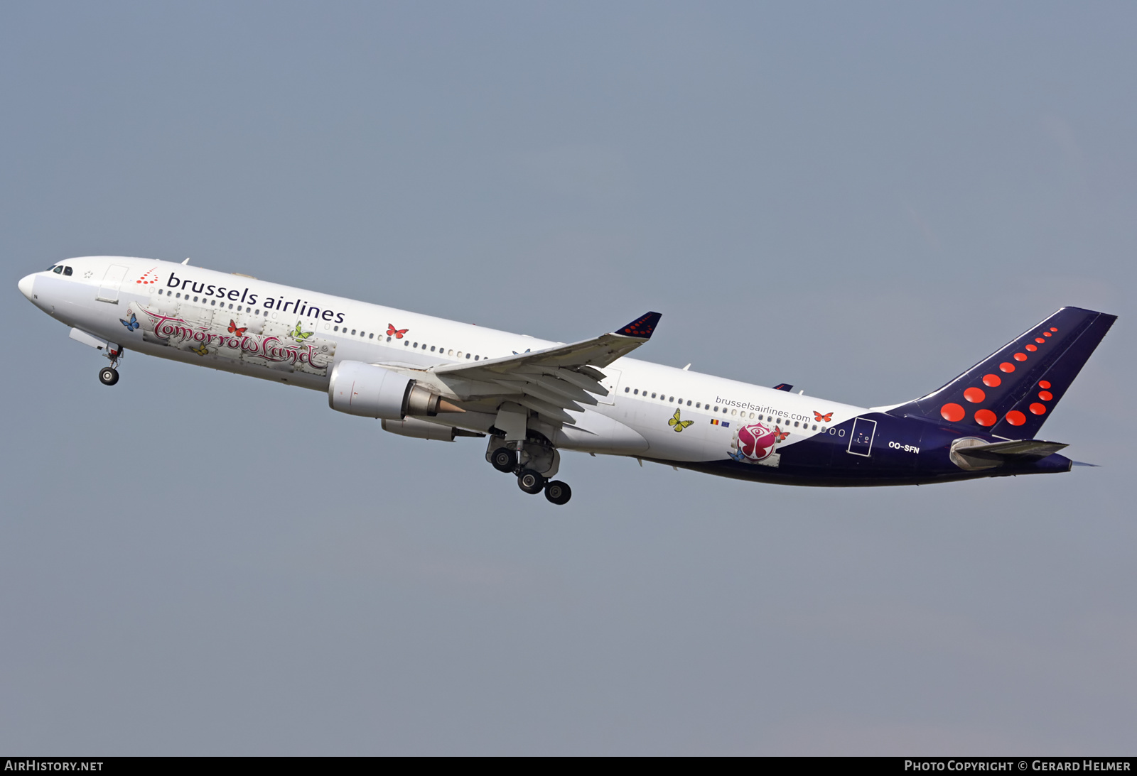 Aircraft Photo of OO-SFN | Airbus A330-301 | Brussels Airlines | AirHistory.net #73459