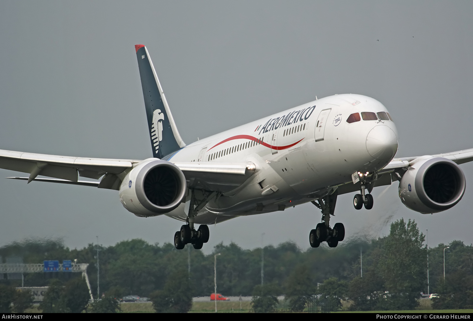 Aircraft Photo of N964AM | Boeing 787-8 Dreamliner | AeroMéxico | AirHistory.net #73461