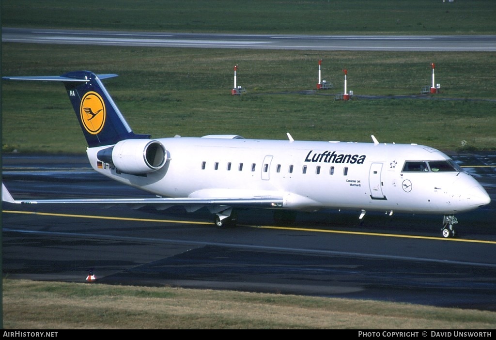 Aircraft Photo of D-ACHA | Bombardier CRJ-200LR (CL-600-2B19) | Lufthansa | AirHistory.net #73468
