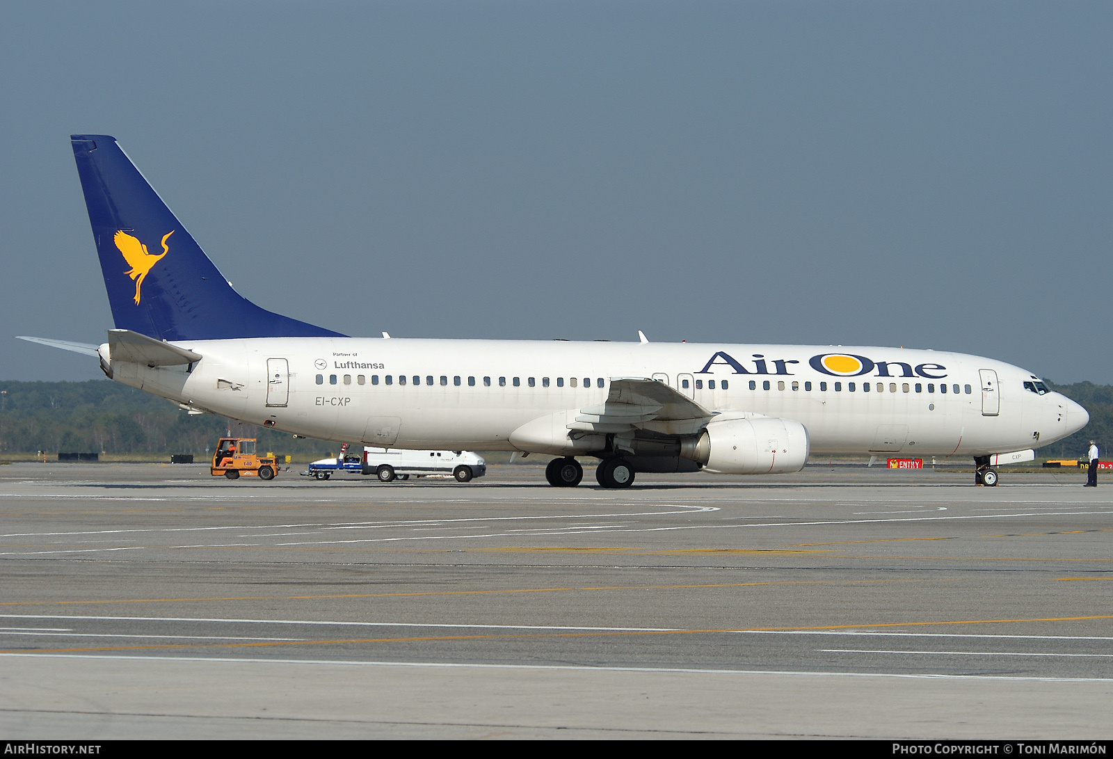 Aircraft Photo of EI-CXP | Boeing 737-883 | Air One | AirHistory.net #73474