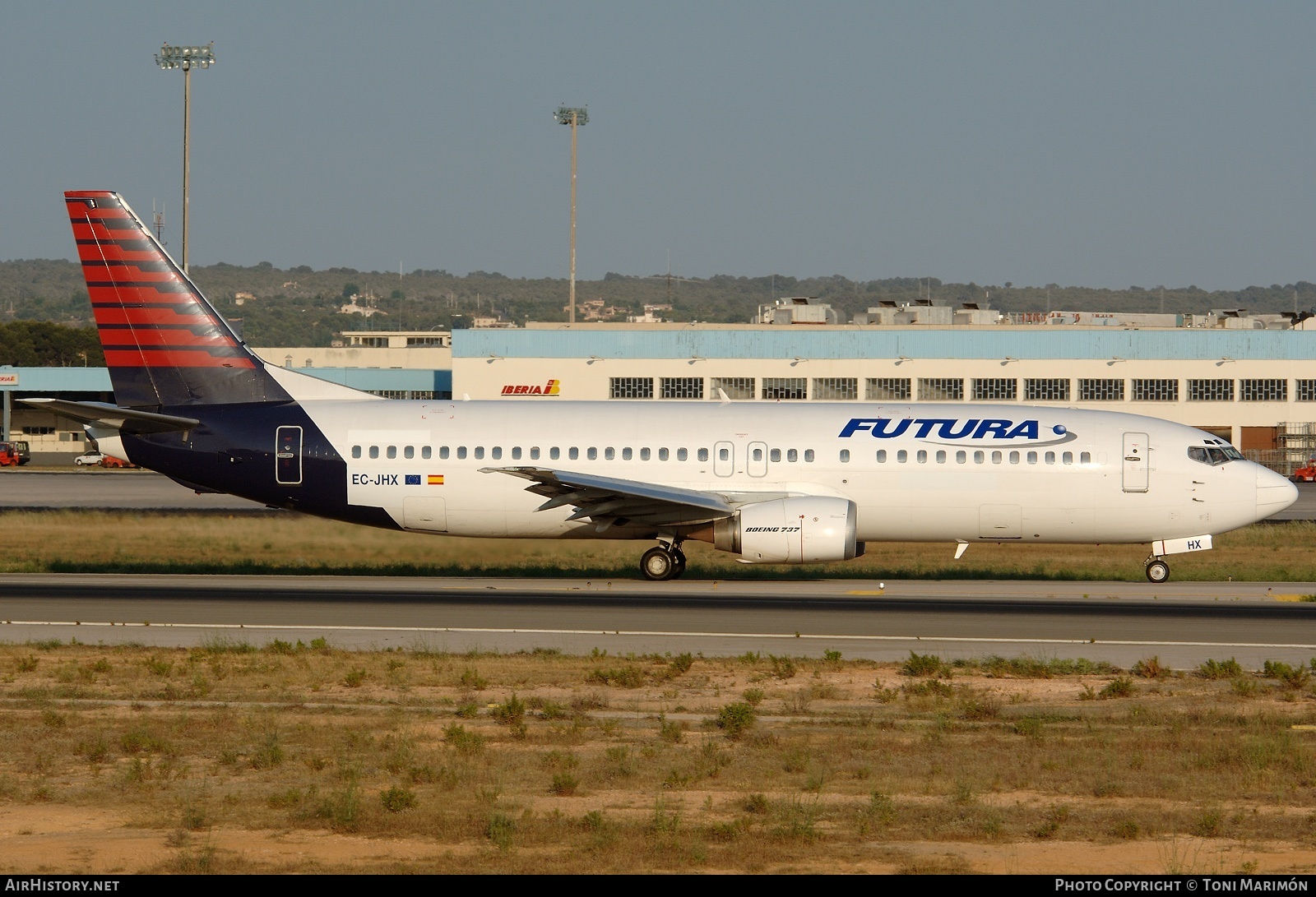 Aircraft Photo of EC-JHX | Boeing 737-4S3 | Futura International Airways | AirHistory.net #73476