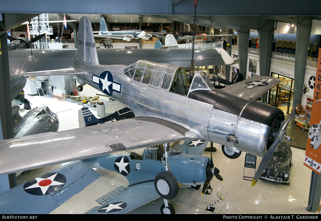 Aircraft Photo of 60828 | Vultee BT-13A Valiant | USA - Navy | AirHistory.net #73491