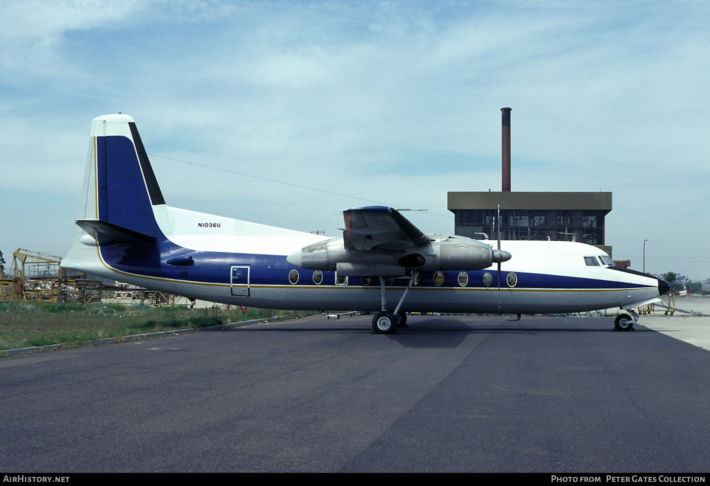 Aircraft Photo of N1036U | Fokker F27-100 Friendship | AirHistory.net #73513