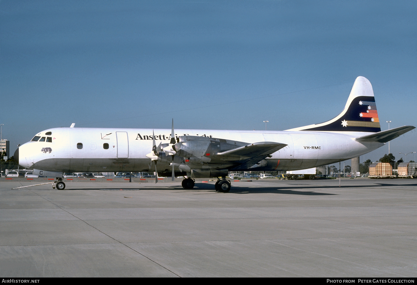 Aircraft Photo of VH-RMC | Lockheed L-188A(F) Electra | Ansett Air Freight | AirHistory.net #73517