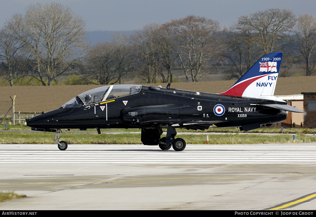 Aircraft Photo of XX159 | Hawker Siddeley Hawk T1A | UK - Navy | AirHistory.net #73518