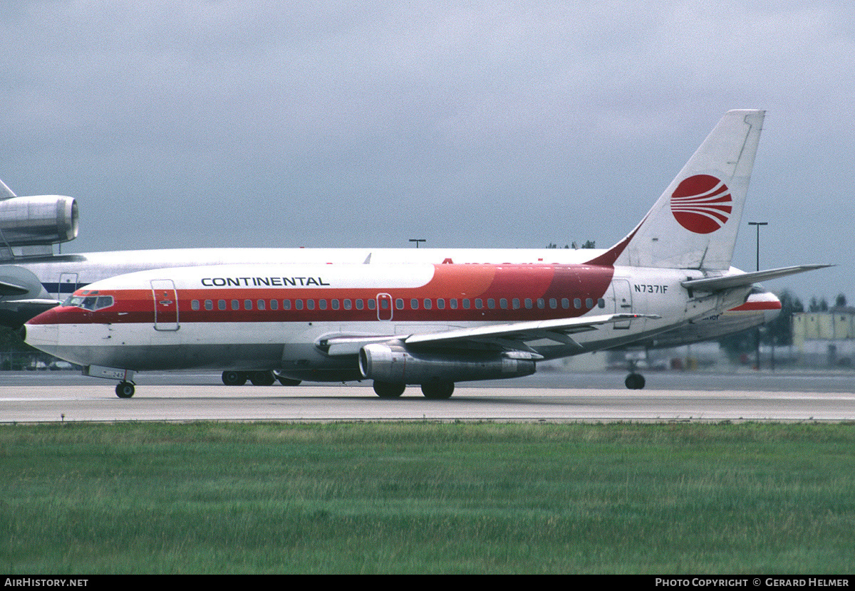 Aircraft Photo of N7371F | Boeing 737-291 | Continental Airlines | AirHistory.net #73531