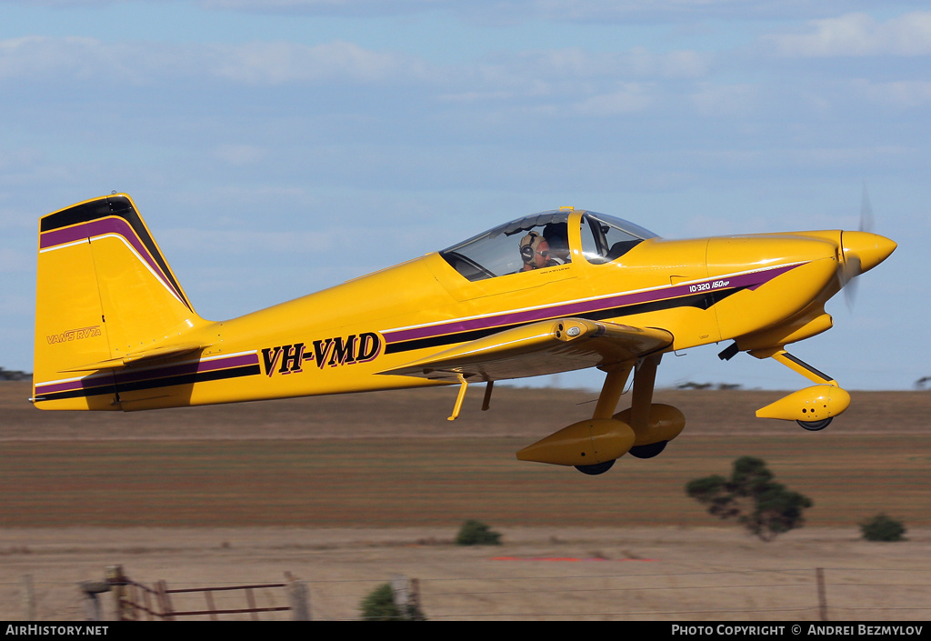 Aircraft Photo of VH-VMD | Van's RV-7A | AirHistory.net #73533