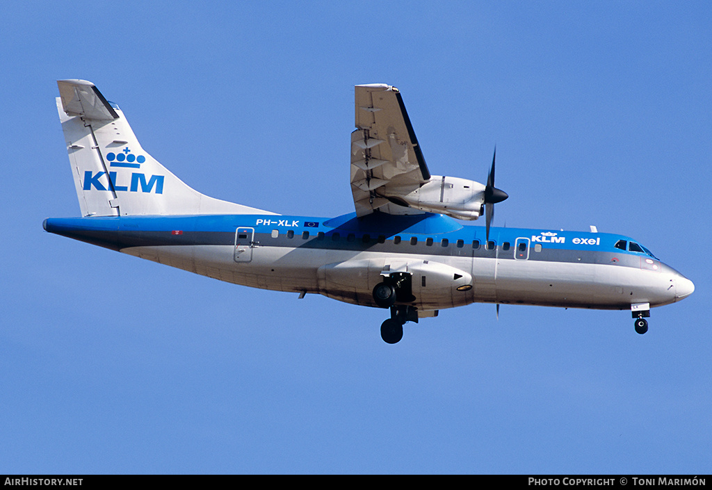 Aircraft Photo of PH-XLK | ATR ATR-42-320 | KLM Exel | AirHistory.net #73555