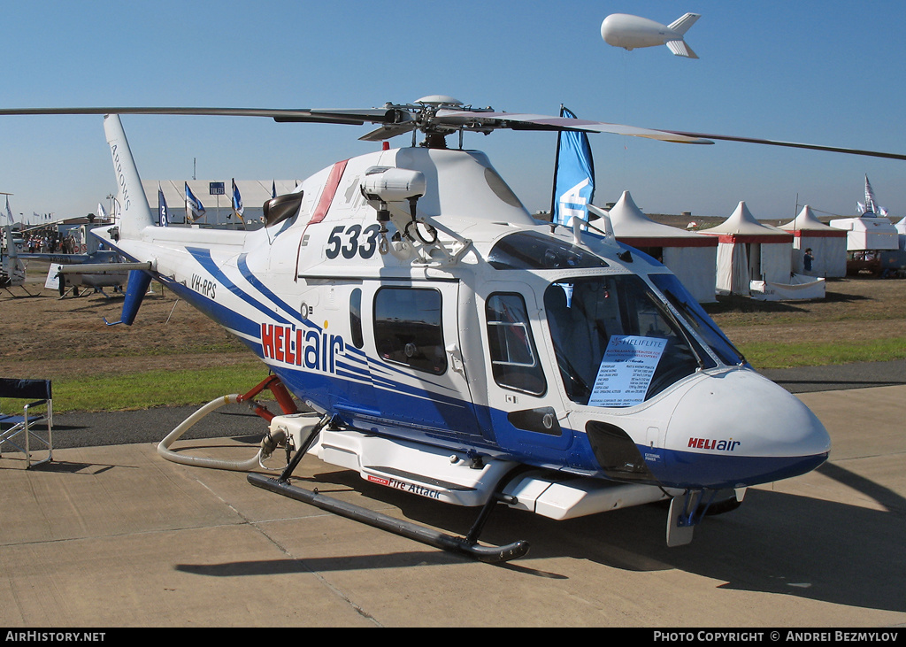 Aircraft Photo of VH-RPS | AgustaWestland AW-119 Koala | Heli Air | AirHistory.net #73580