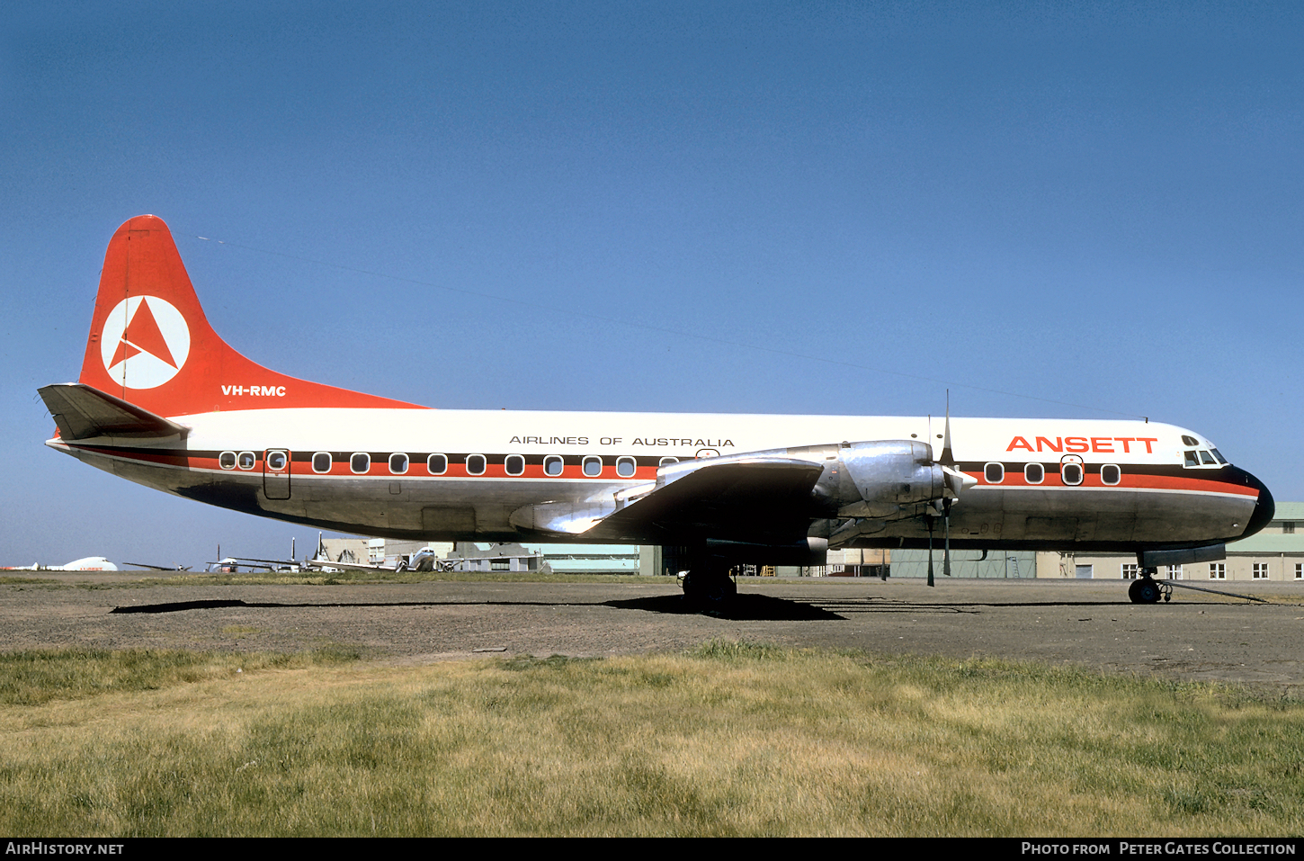 Aircraft Photo of VH-RMC | Lockheed L-188A Electra | Ansett Airlines of Australia | AirHistory.net #73583