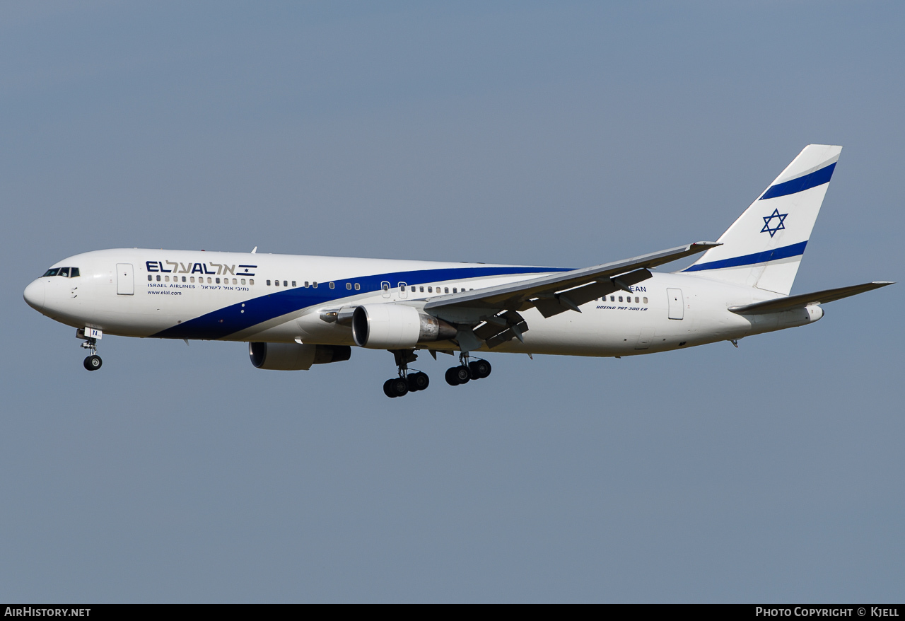 Aircraft Photo of 4X-EAN | Boeing 767-3Q8/ER | El Al Israel Airlines | AirHistory.net #73584
