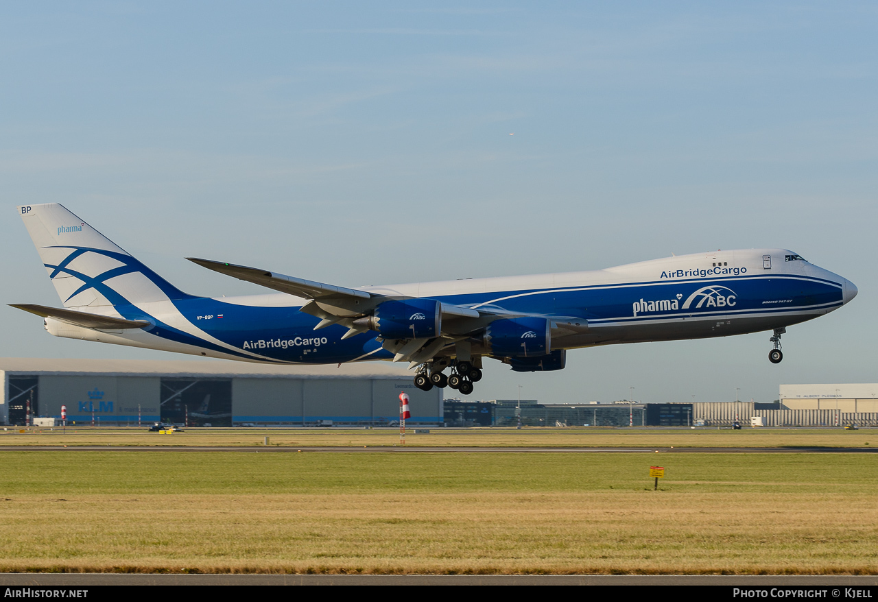 Aircraft Photo of VP-BBP | Boeing 747-8F | ABC Pharma - AirBridgeCargo Airlines | AirHistory.net #73588
