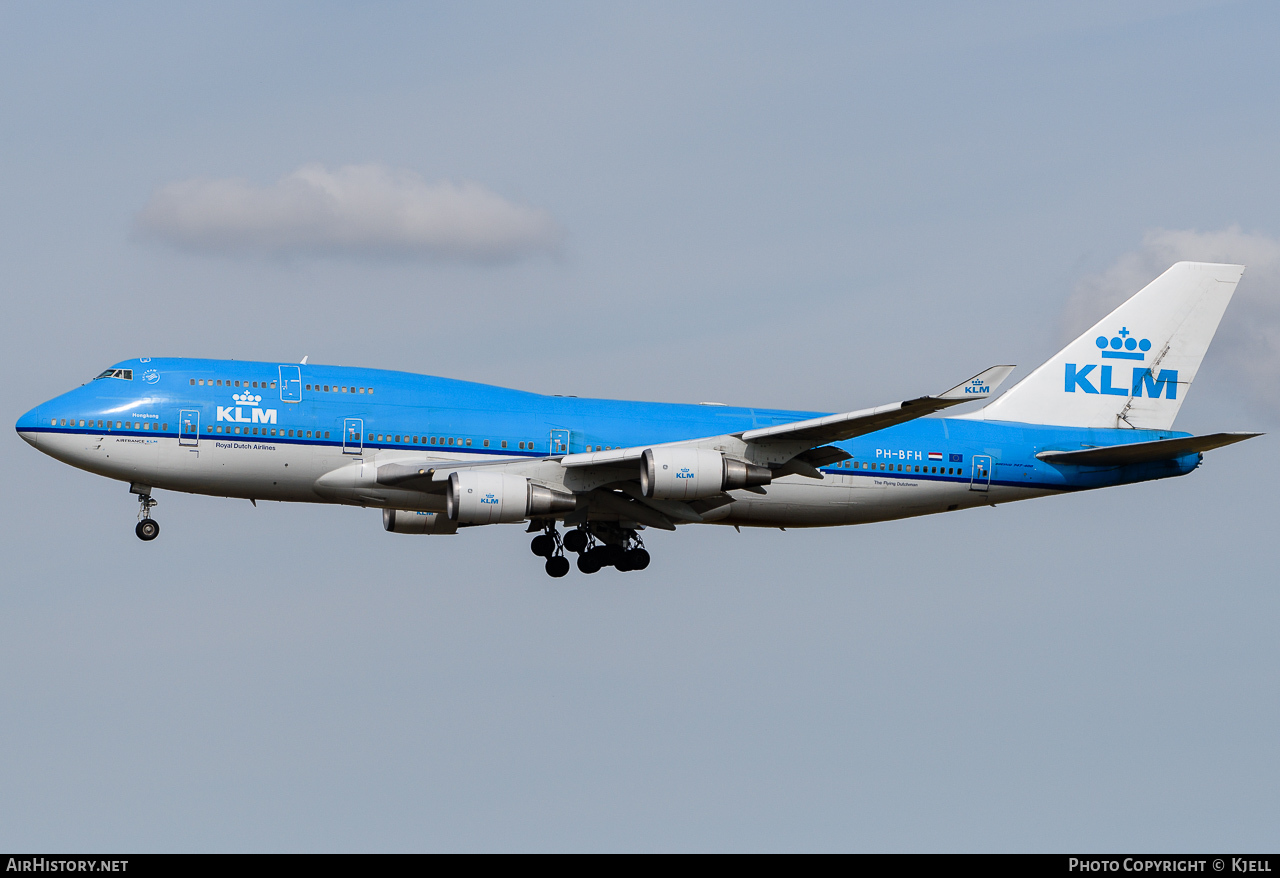 Aircraft Photo of PH-BFH | Boeing 747-406M | KLM - Royal Dutch Airlines | AirHistory.net #73603