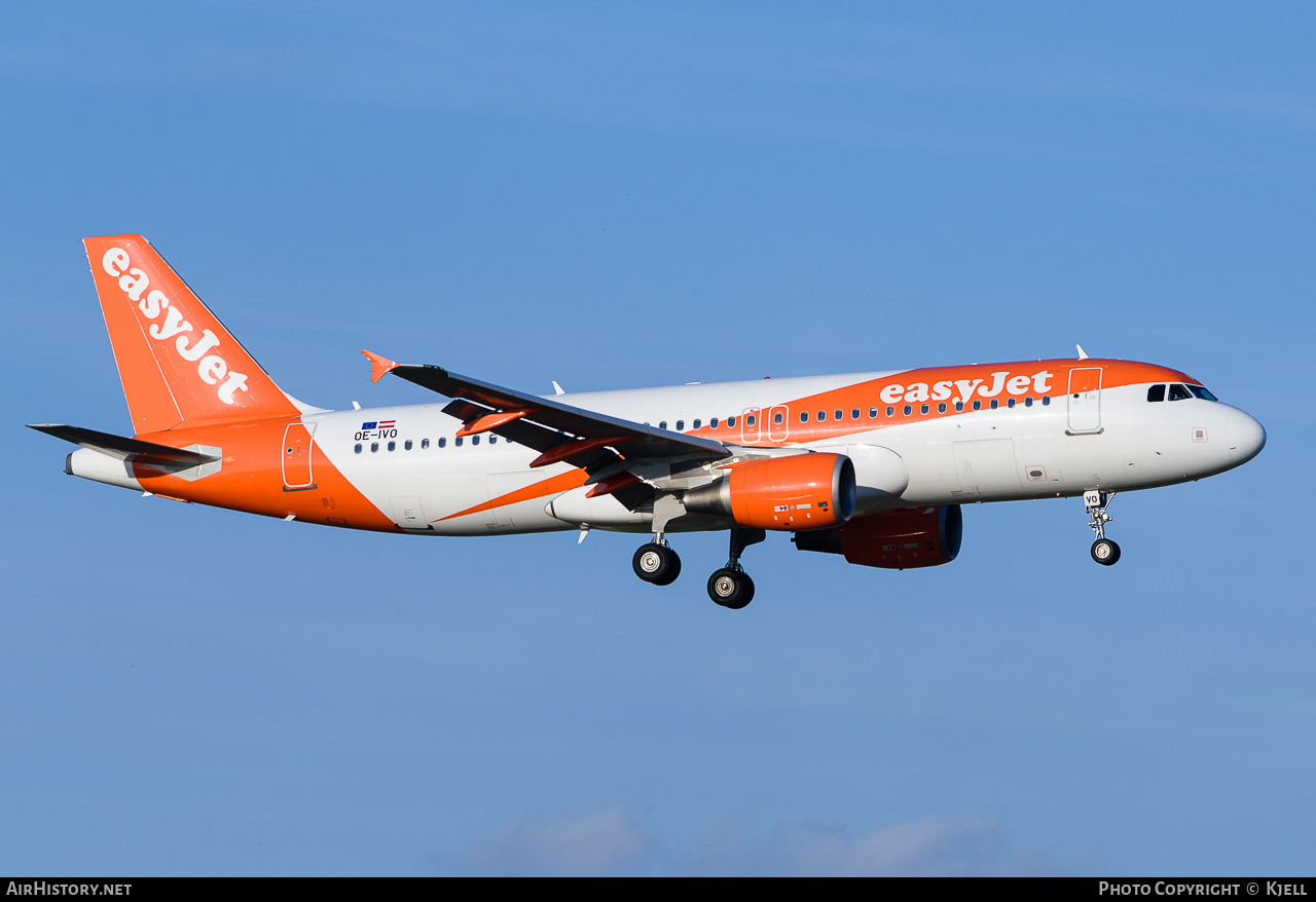 Aircraft Photo of OE-IVO | Airbus A320-214 | EasyJet | AirHistory.net #73618