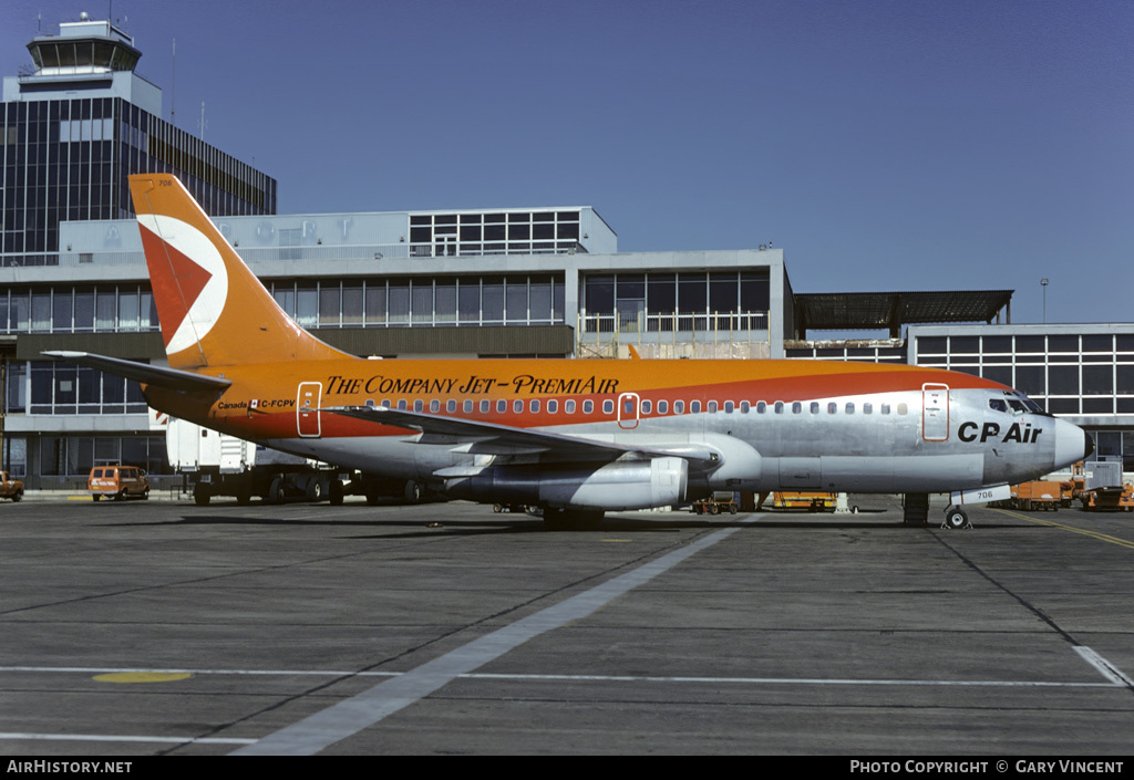 Aircraft Photo of C-FCPV | Boeing 737-217 | CP Air | AirHistory.net #73622