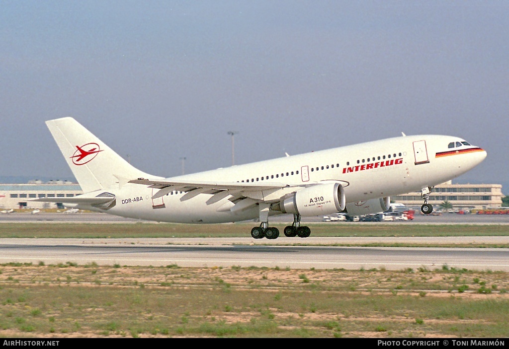 Aircraft Photo of DDR-ABA | Airbus A310-304 | Interflug | AirHistory.net #73627