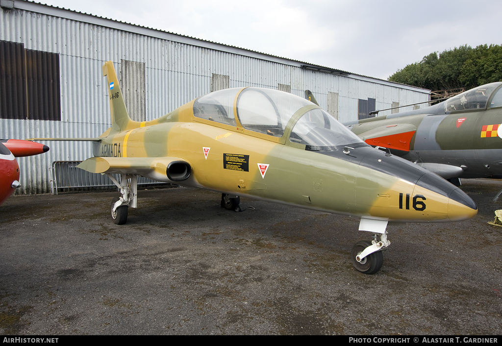 Aircraft Photo of 4-A-116 | Aermacchi MB-339AA | Argentina - Navy | AirHistory.net #73636