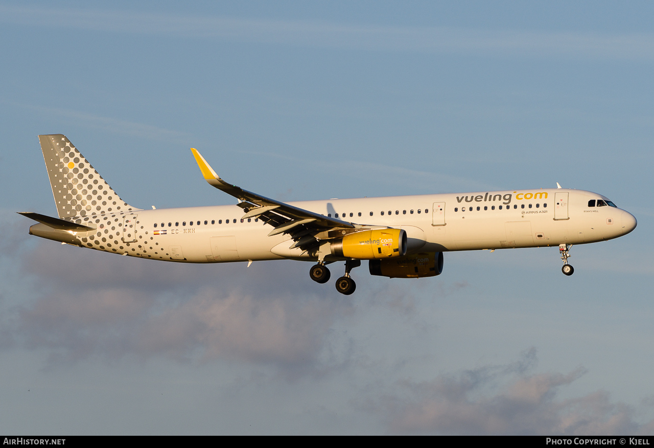 Aircraft Photo of EC-MMH | Airbus A321-231 | Vueling Airlines | AirHistory.net #73638