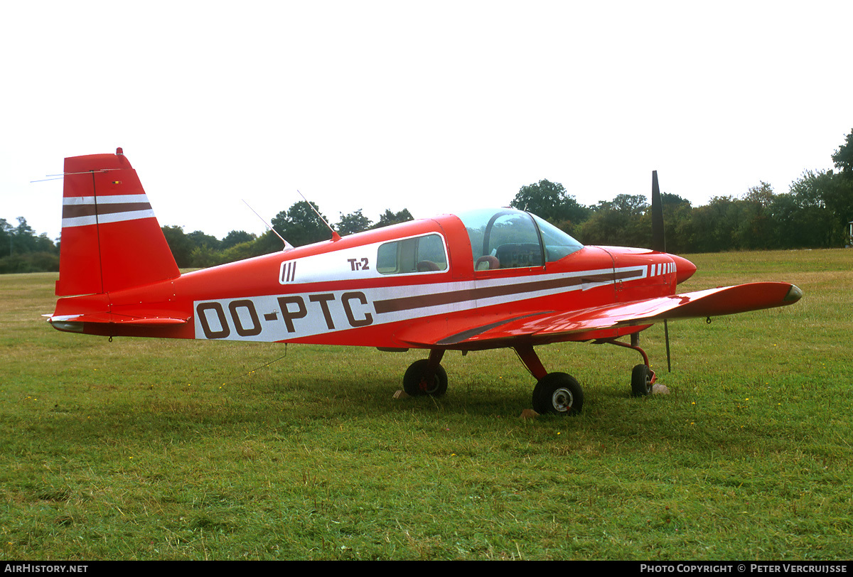 Aircraft Photo of OO-PTC | Grumman American AA-1B Tr2 | AirHistory.net #73644