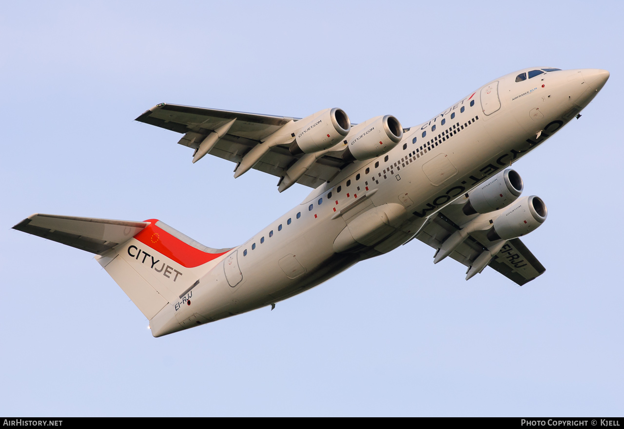 Aircraft Photo of EI-RJJ | British Aerospace Avro 146-RJ85 | CityJet | AirHistory.net #73665