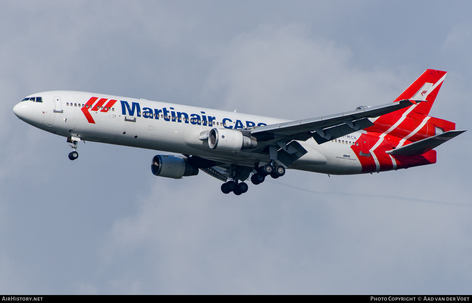 Aircraft Photo of PH-MCR | McDonnell Douglas MD-11CF | Martinair Cargo | AirHistory.net #73669